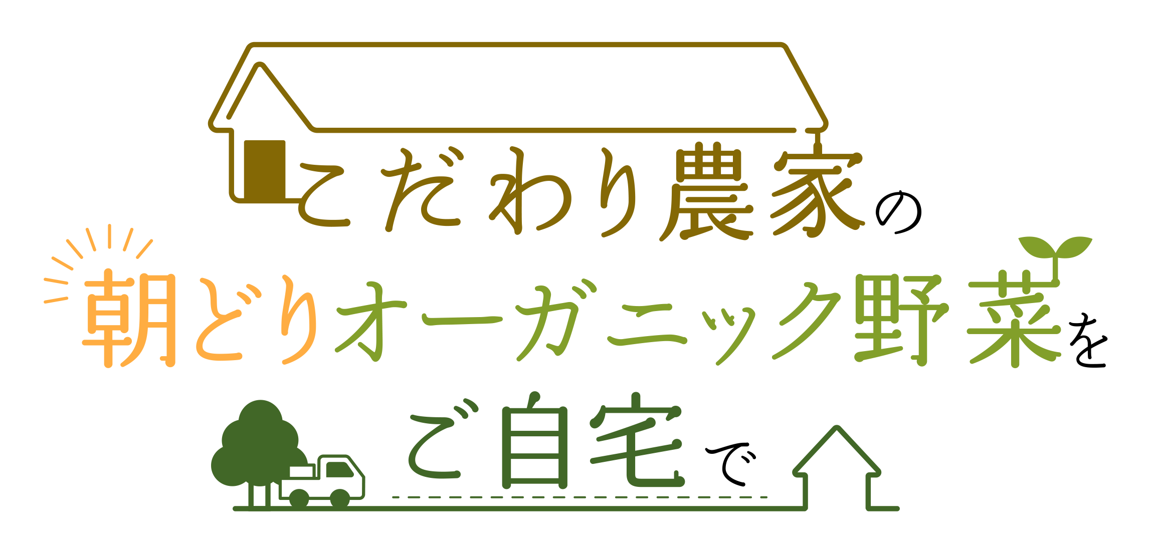 こだわり農家の朝どりオーガニック野菜をご自宅で